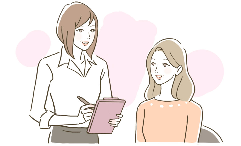 カウンセリング(2分~3分)